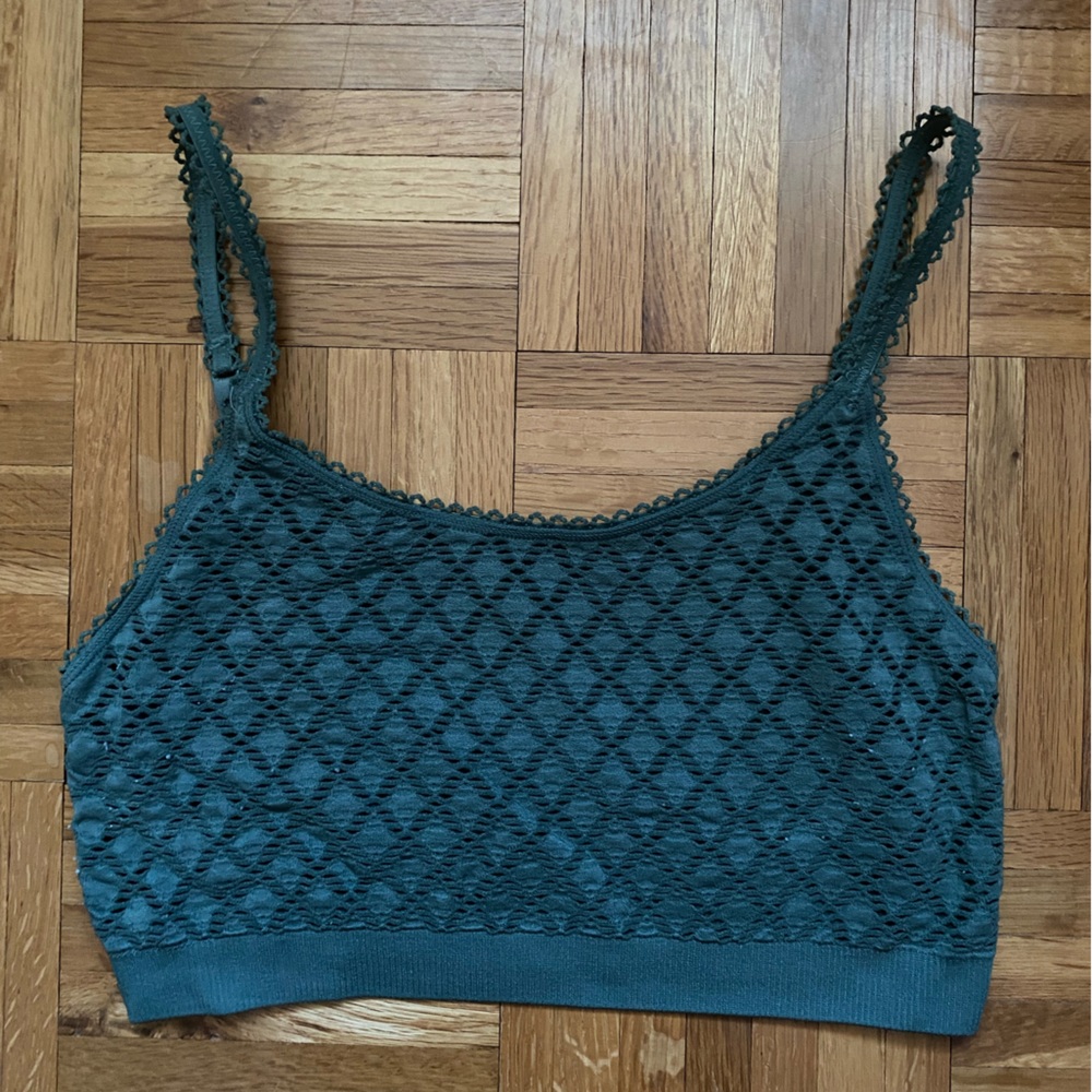 Aerie Green bralette